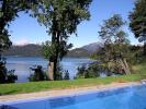 Hoster�a Las Balsas (Pool and lake.) - Bariloche, Argentina