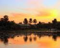 Posada de la Laguna (Sunset.) - The Iber� Marshlands, Argentina