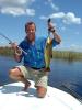 Pir� Lodge (Bob Wellard with a dorado.) - The Iber� Marshlands, Argentina