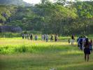 Huaorani Lodge (Villagers and guests.) - The Amazon, Ecuador