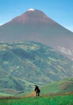 Image: Tungurahua volcano - Baos and Riobamba