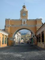 Image: Arch street - Antigua and Guatemala City