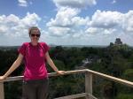 Emily at Tikal