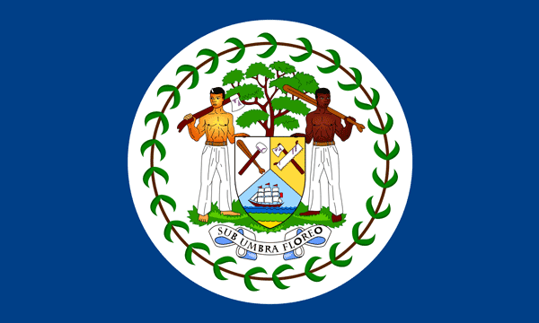 belize flag