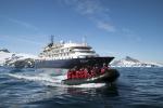 Island Sky in Antarctica