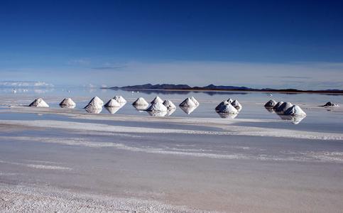 Endless salt flats