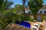 Pool and courtyard