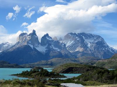 Towering peaks