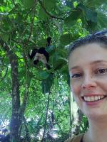 Emily's monkey selfie