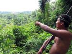 Native guide at Huaorani Ecolodge, Ecuador