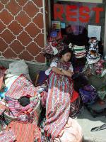 Image: Asleep in market - Chichicastenango, Quetzaltenango and Cuchamantanes
