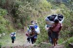 Porters on the Inca Trail