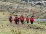 Children on the Huacahuasi trek