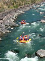 Rafting on the Urubamba river